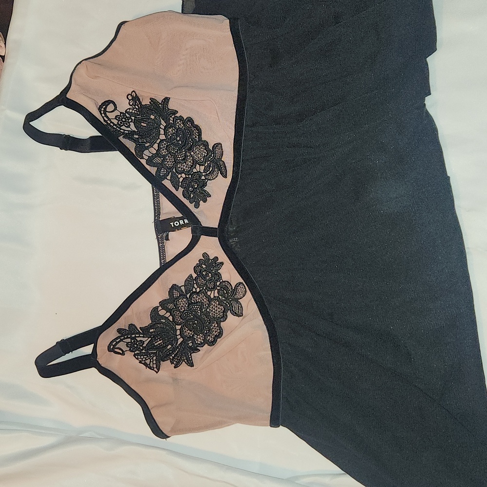 Mesh chemise